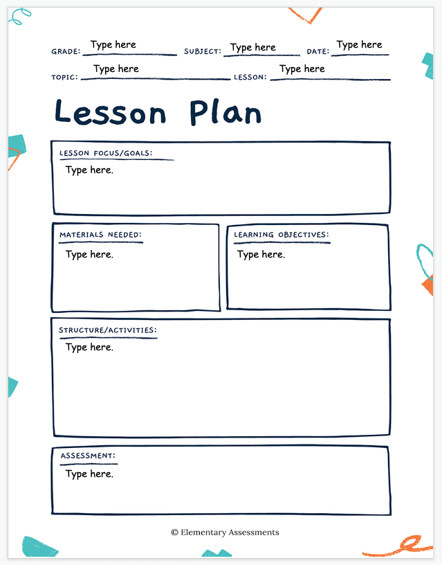 ms-word-lesson-plan