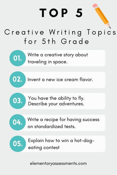 creative writing topics for 5th grade