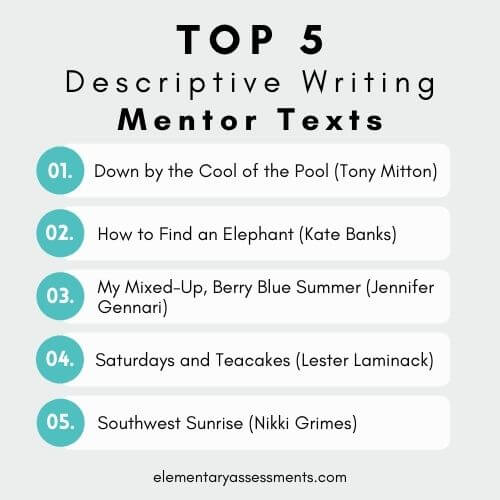 mentor texts for writing