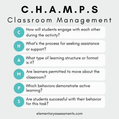 Champs Classroom Management 4 Great Examples 3416