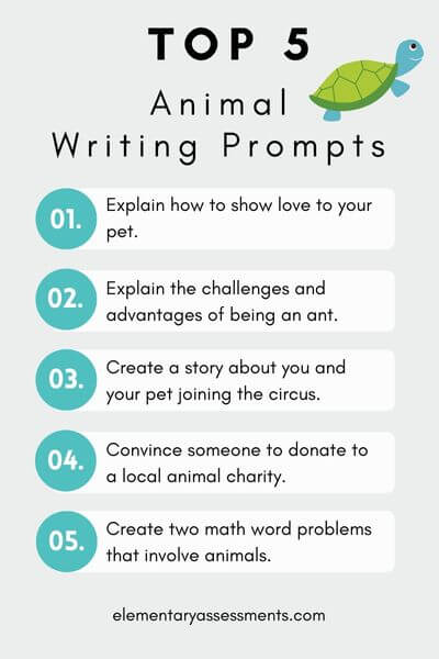animal writing prompts