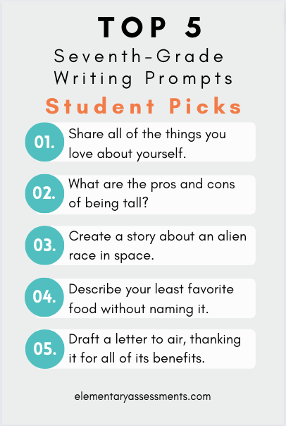 61 Great Seventh-Grade Writing Prompts That Boost Skills